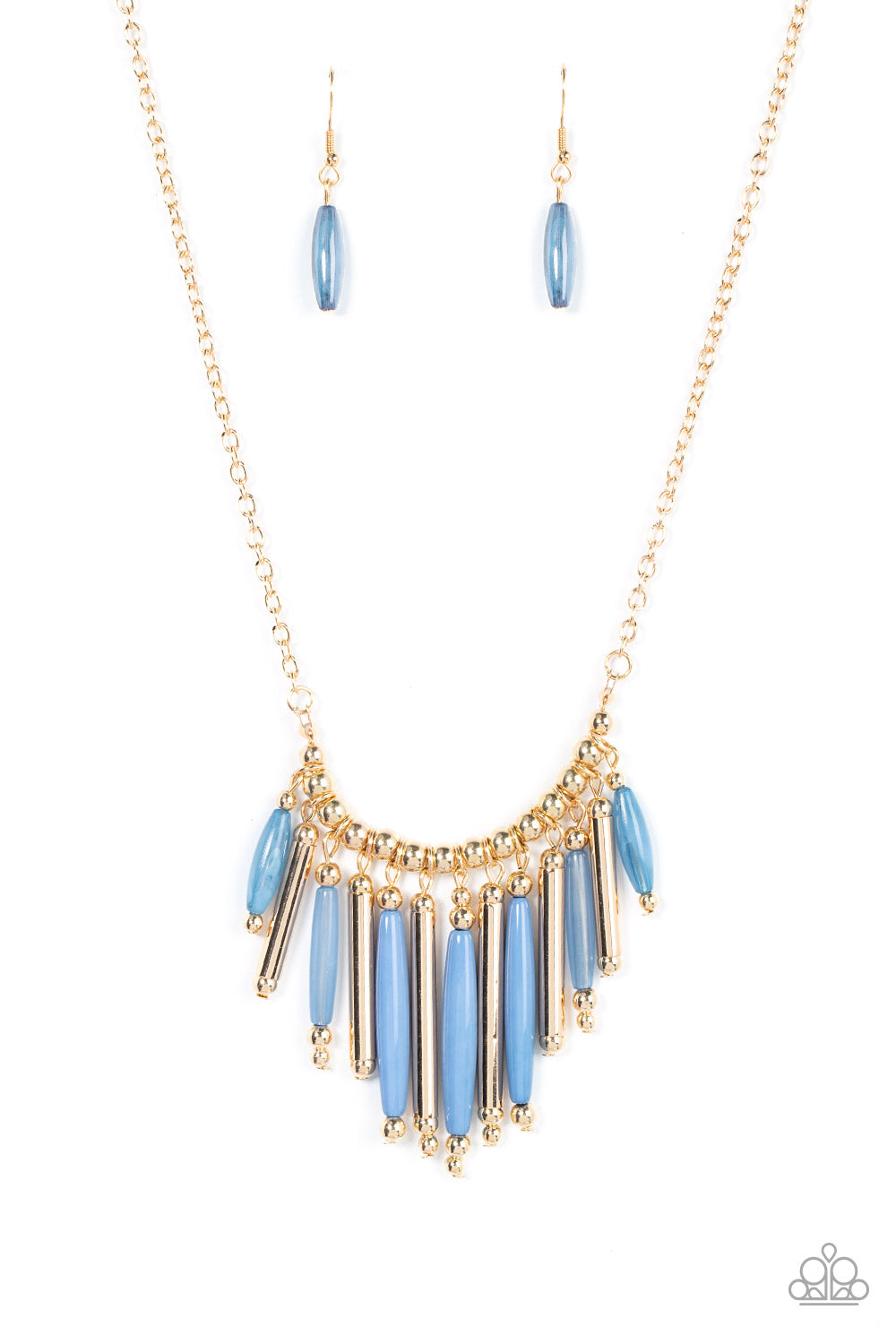 Bohemian Breeze - Blue necklace