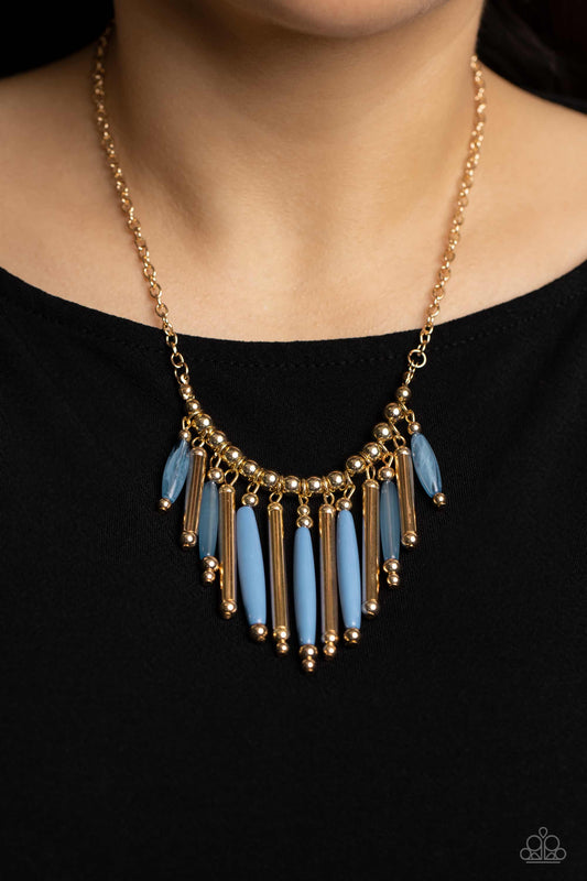 Bohemian Breeze - Blue necklace