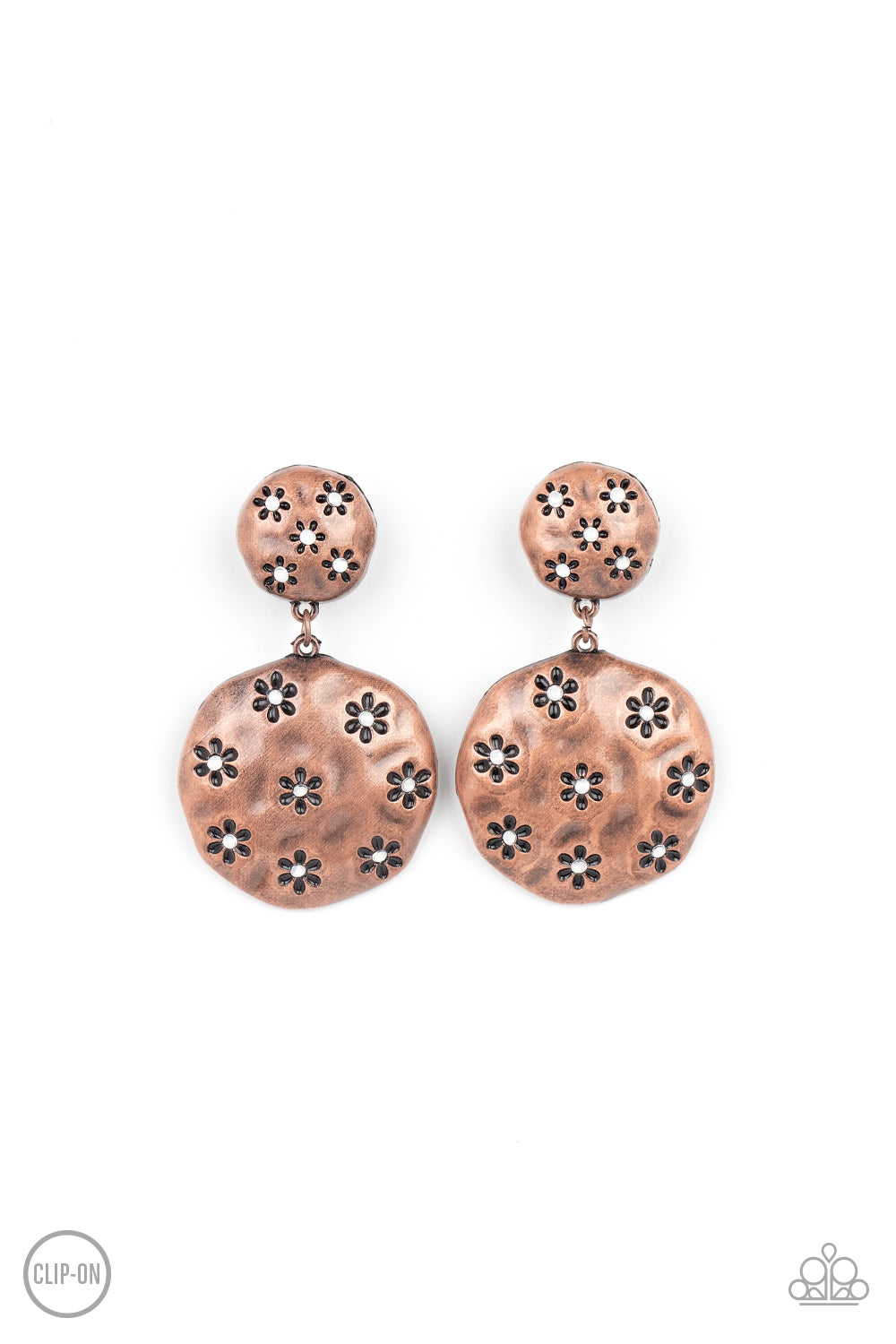 Industrial Fairytale - Copper earrings