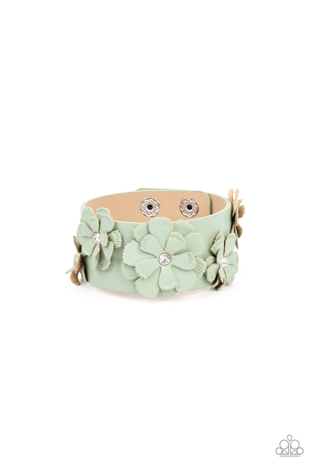 What Do You Pro-POSIES - Green bracelet