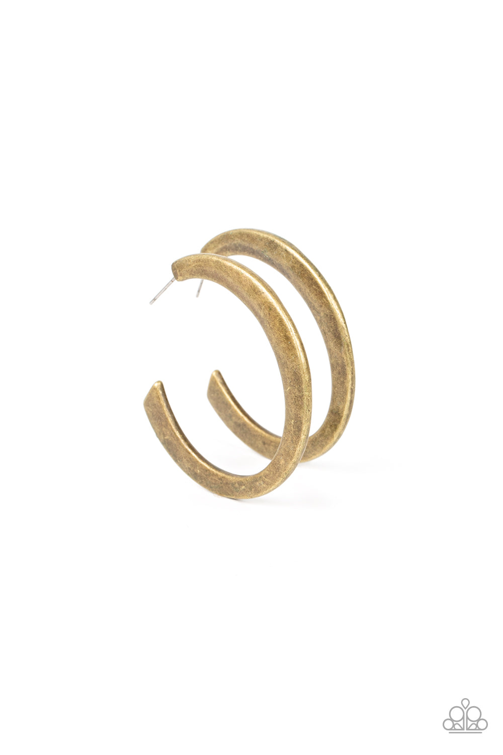 Learning Curve - Brass earrings