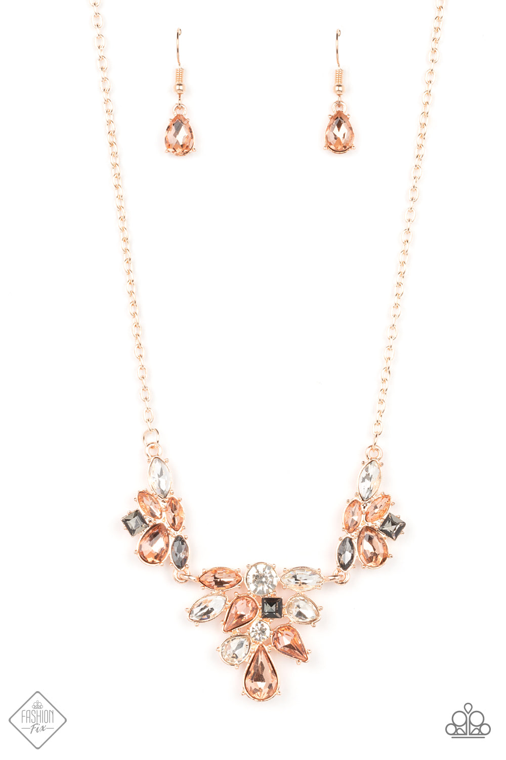 Completely Captivated - Rose Gold necklace fashion FIX April 22'