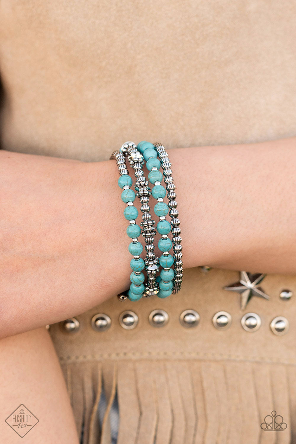 Road Trip Remix - Blue bracelet -Fashion Fix