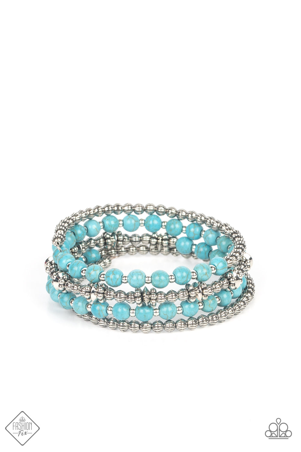 Road Trip Remix - Blue bracelet -Fashion Fix