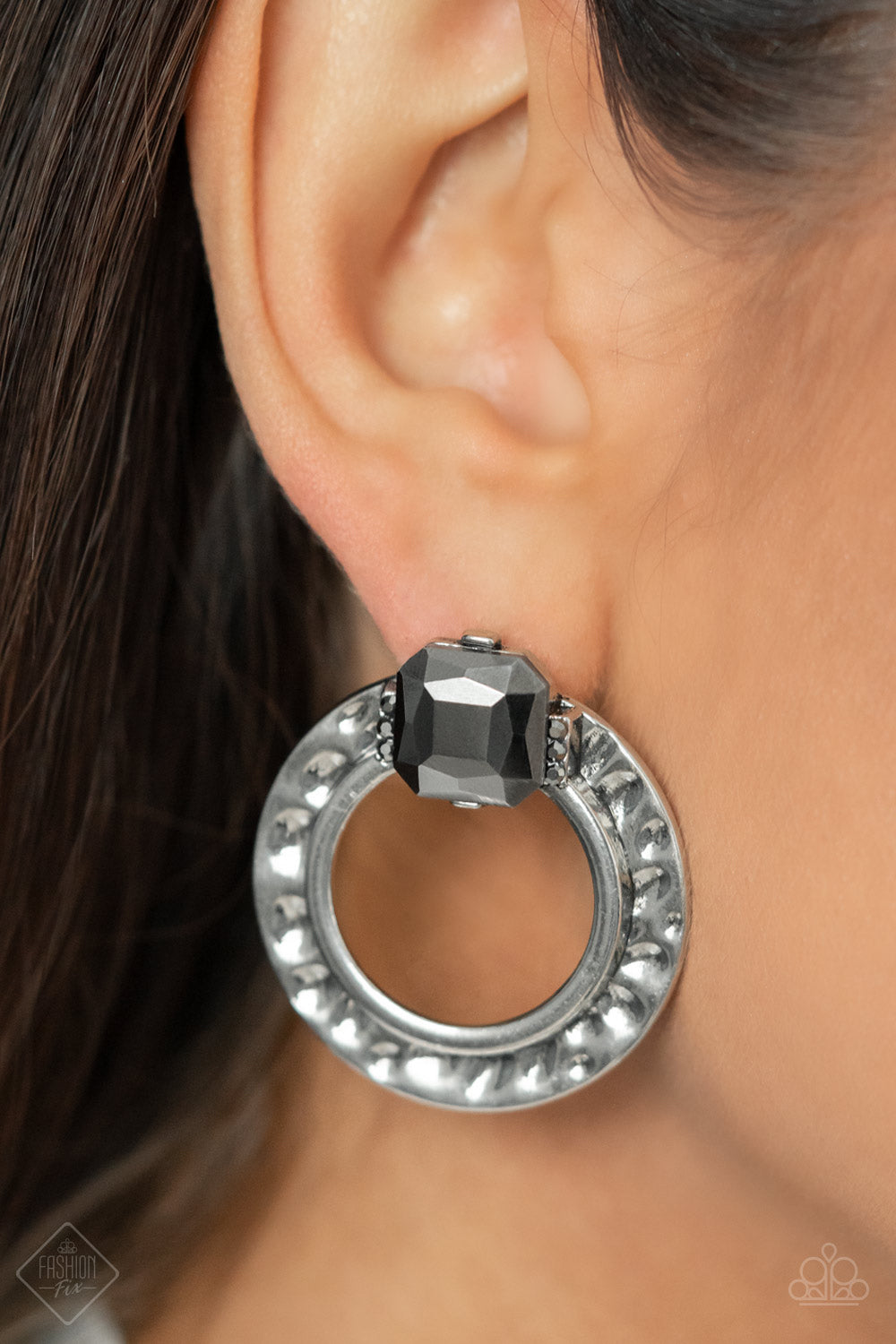 Smoldering Scintillation - Silver earrings  fashion FIX APRIL 22'