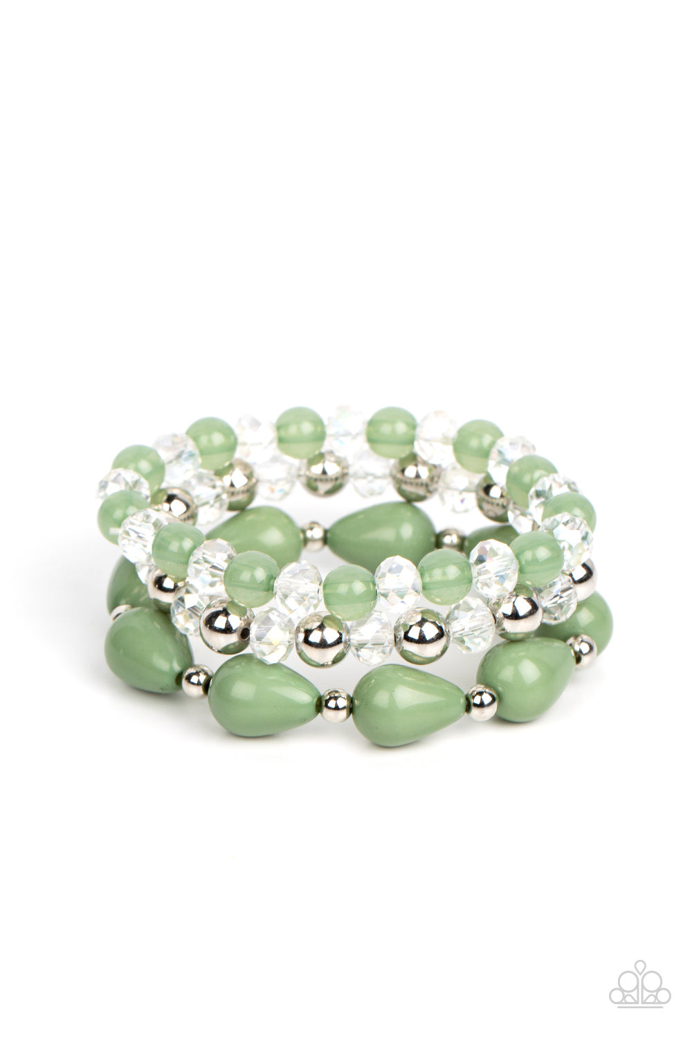 Beachside Brunch - Green bracelet