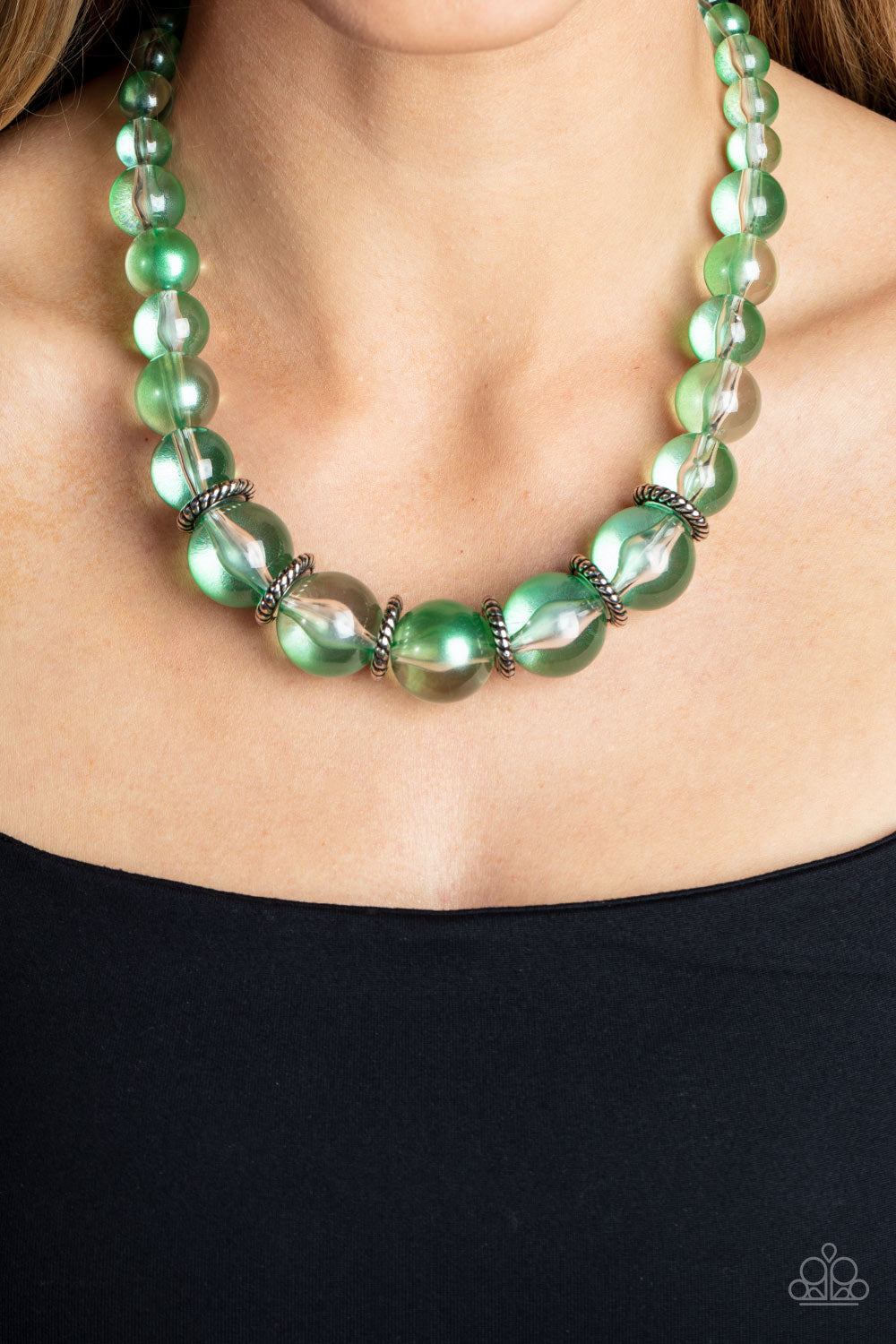 Marina Mirage - Green necklace