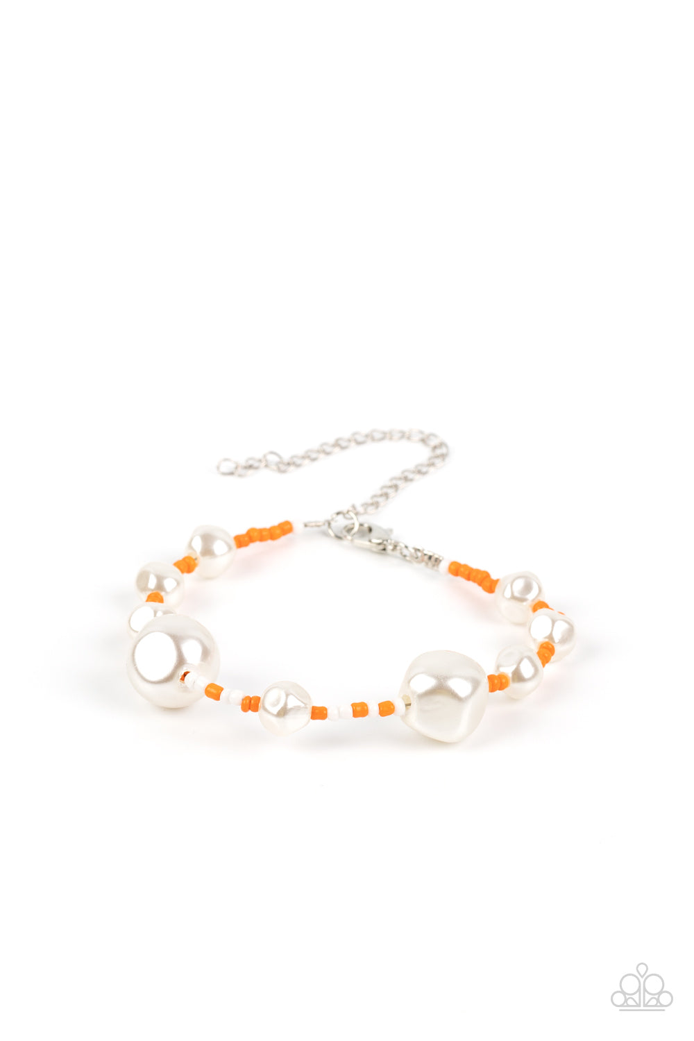 Contemporary Coastline - Orange bracelet