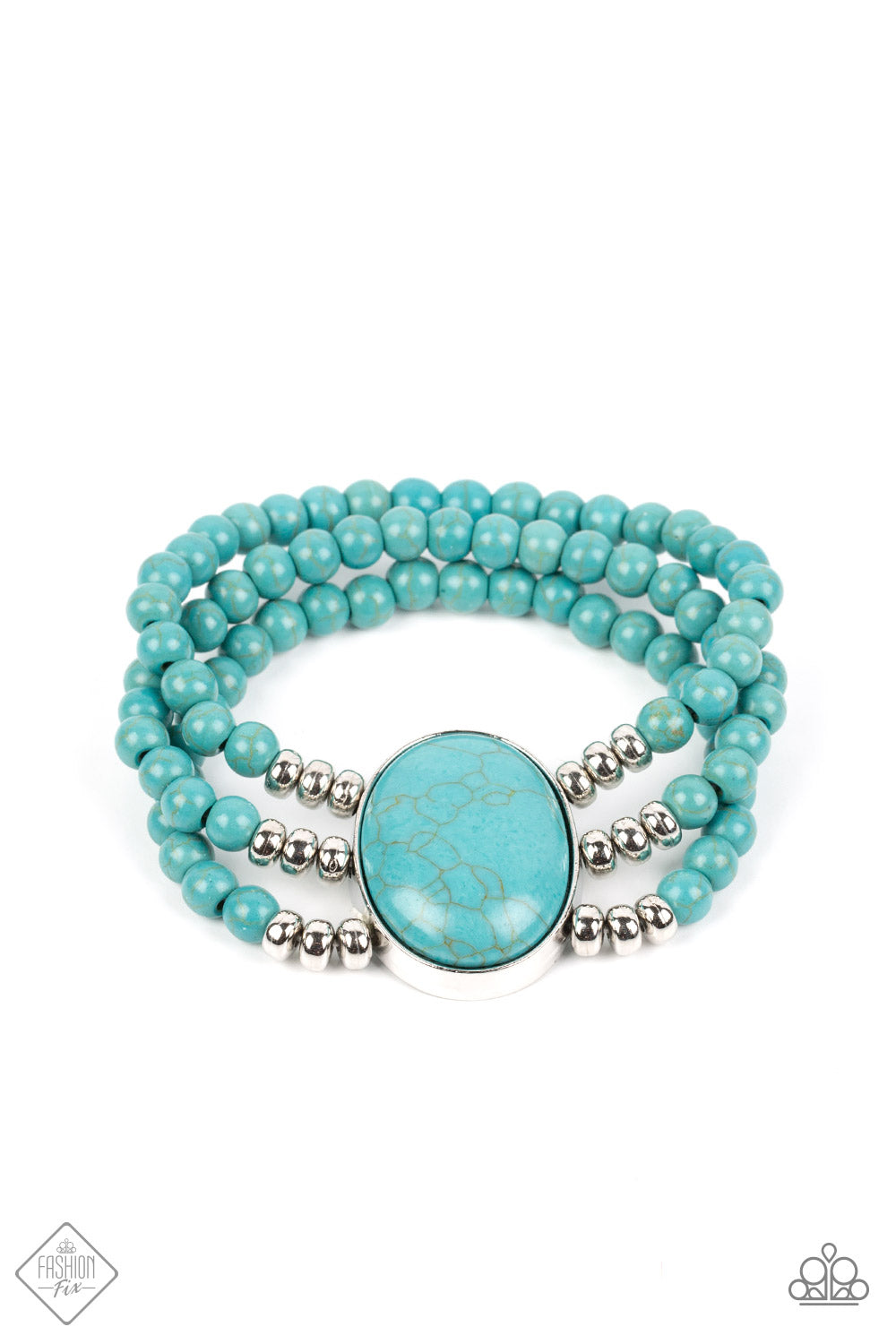 Stone Pools - Blue bracelet Fashion fix May 22'