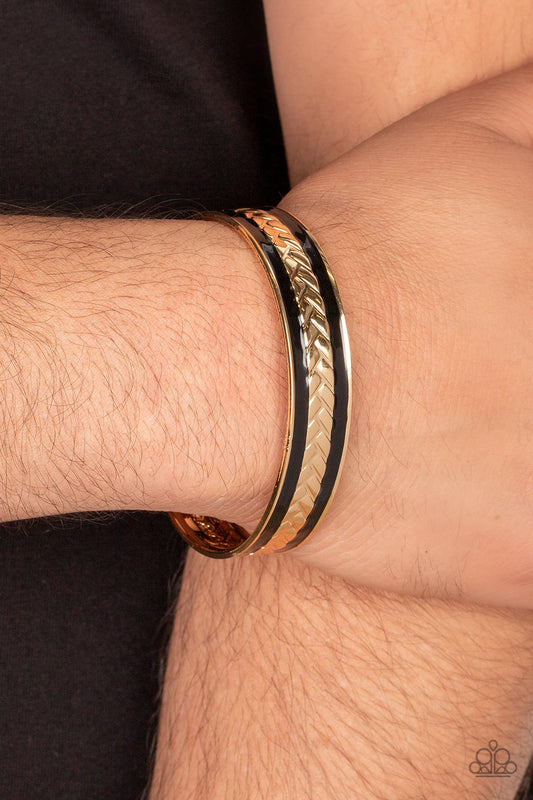 Hot on the TRAILBLAZER - Gold bracelet