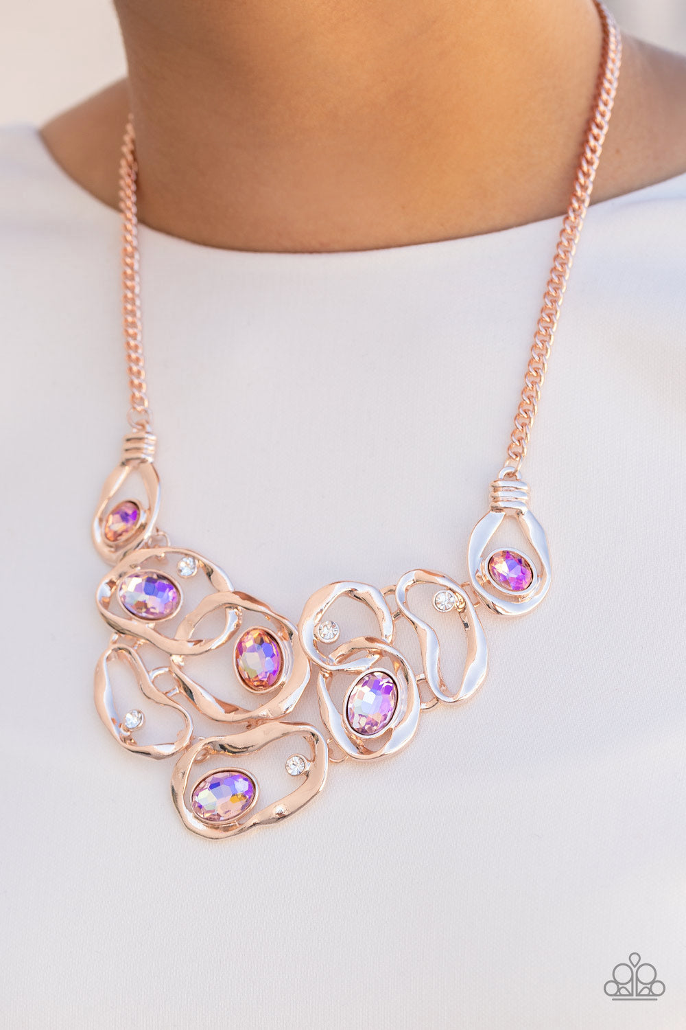 Warp Speed - Rose Gold necklace LOP July 22'