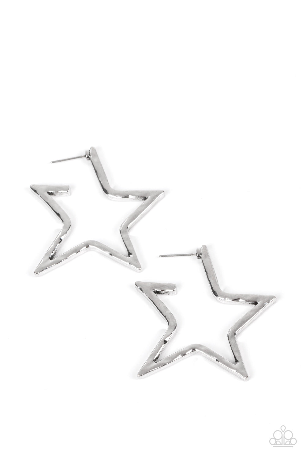 All-Star Attitude - Silver earrings