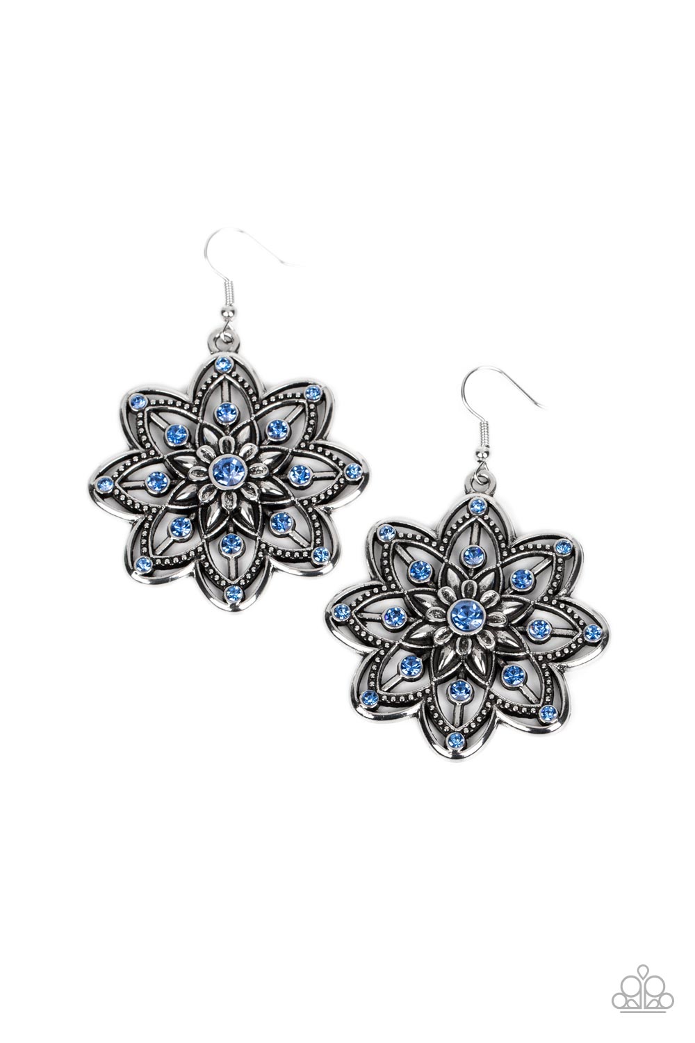 Prismatic Perennial - Blue earring