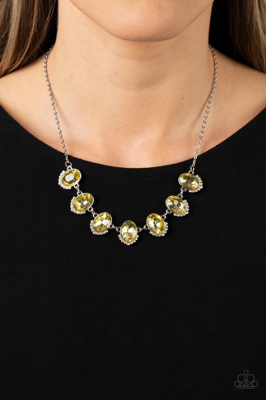 Unleash Your Sparkle - Yellow necklace