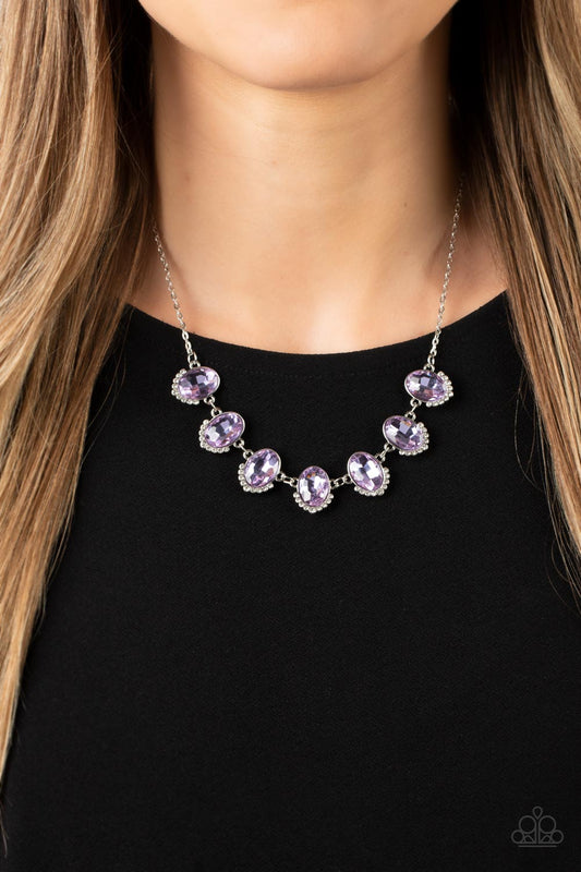 Unleash Your Sparkle - Purple necklace