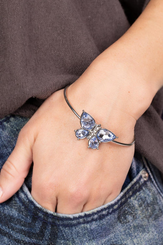 Butterfly Beatitude - Blue bracelet