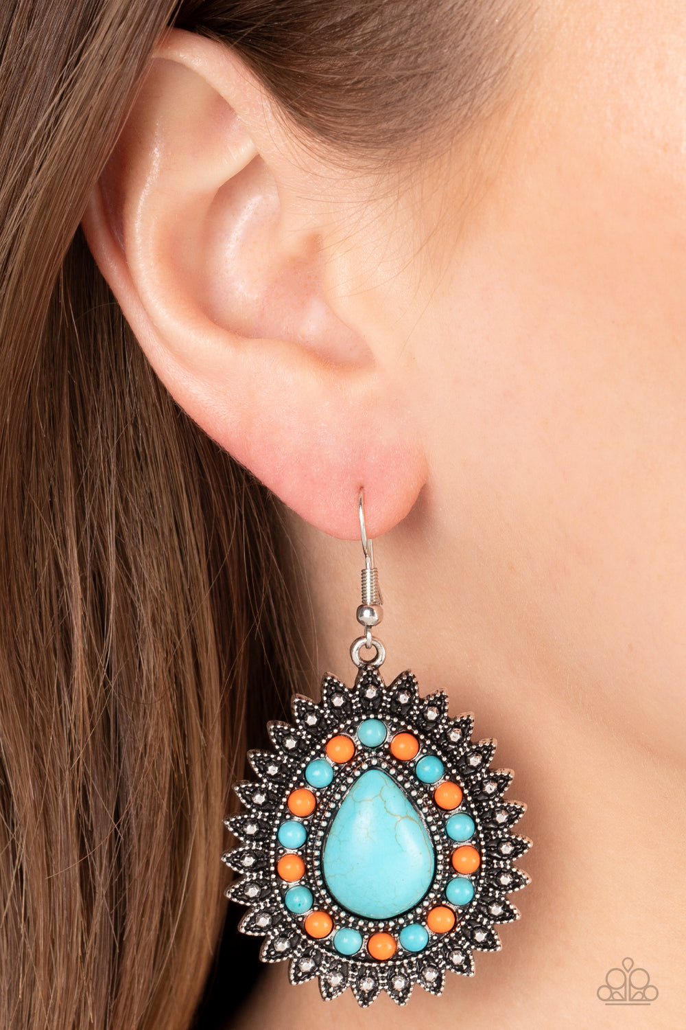 Sagebrush Sabbatical - Blue earrings