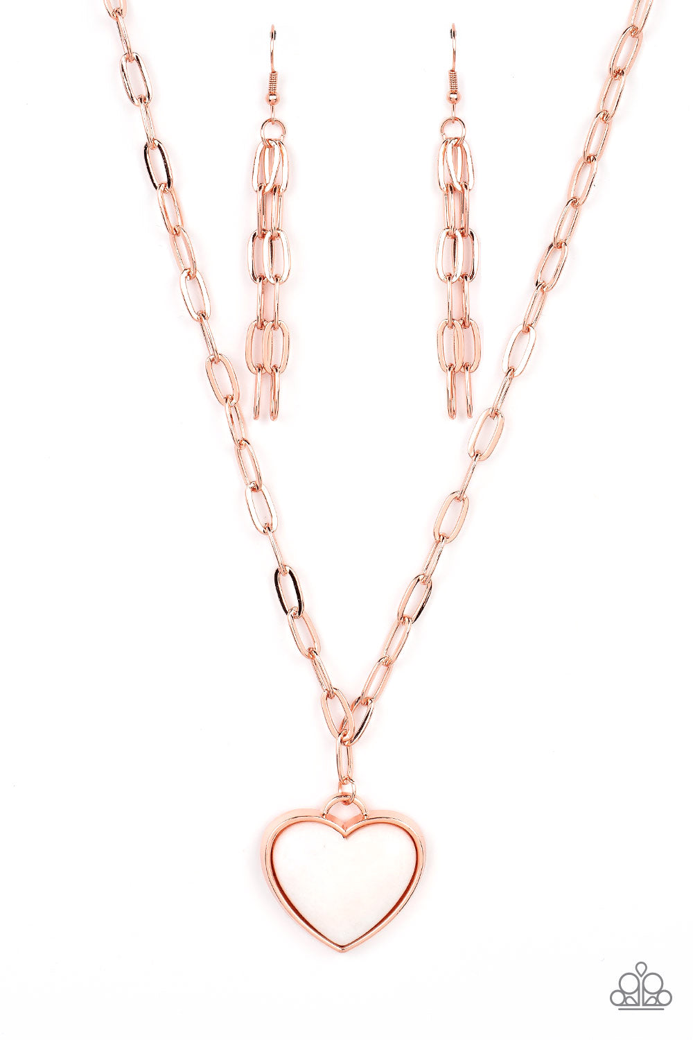 Everlasting Endearment - Copper necklace