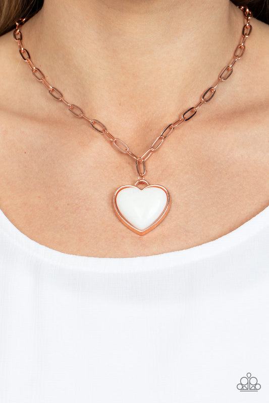 Everlasting Endearment - Copper necklace