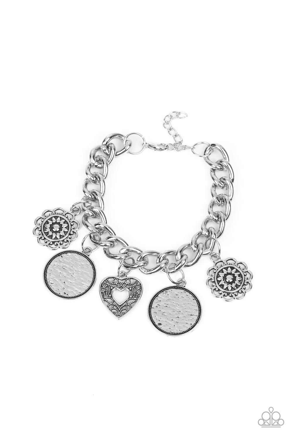 Complete CHARM-ony - Silver bracelet