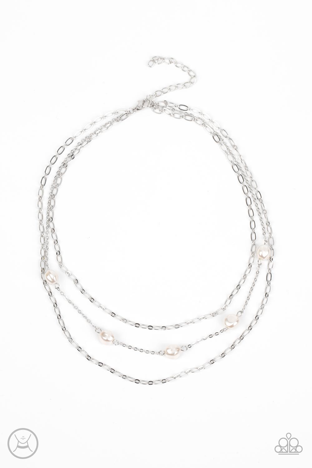 Offshore Oasis - White necklace