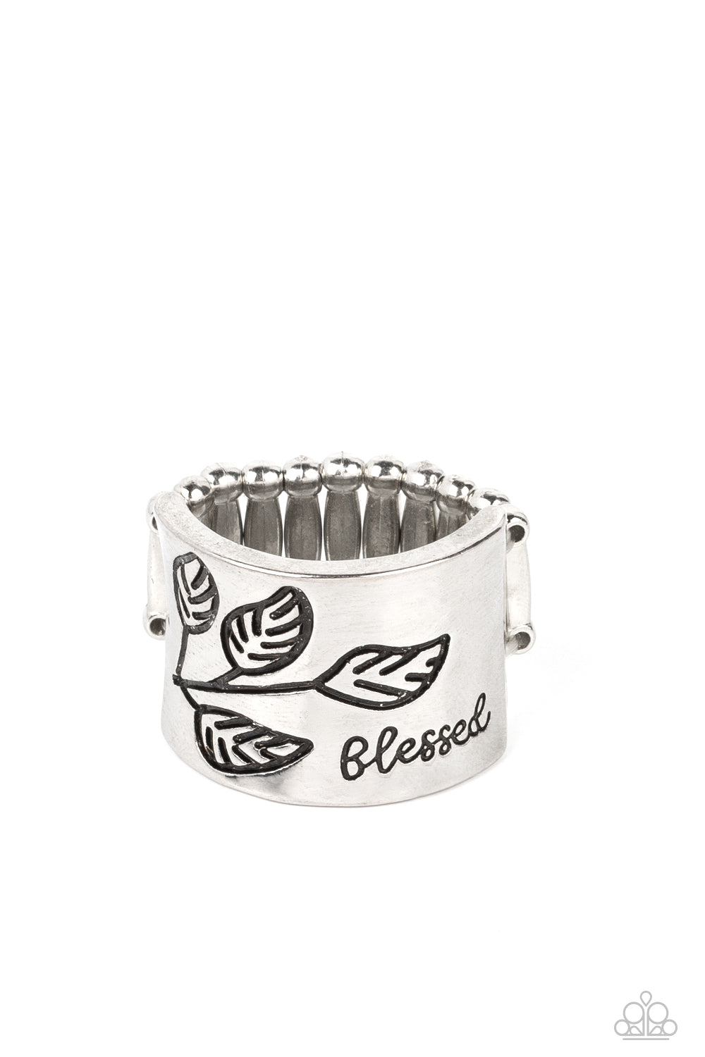 Blessed with Bling - Silver ring