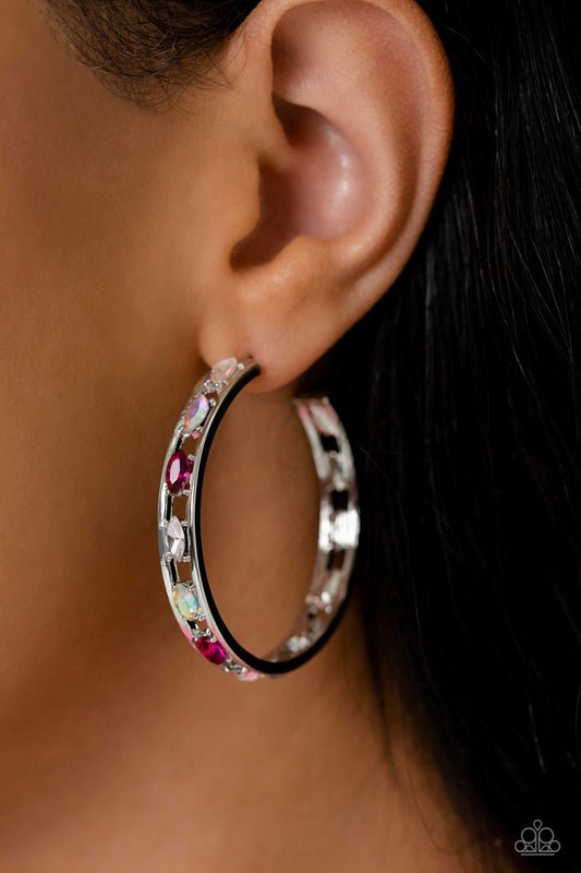 The Gem Fairy - Pink earrings LOP Feb 22'