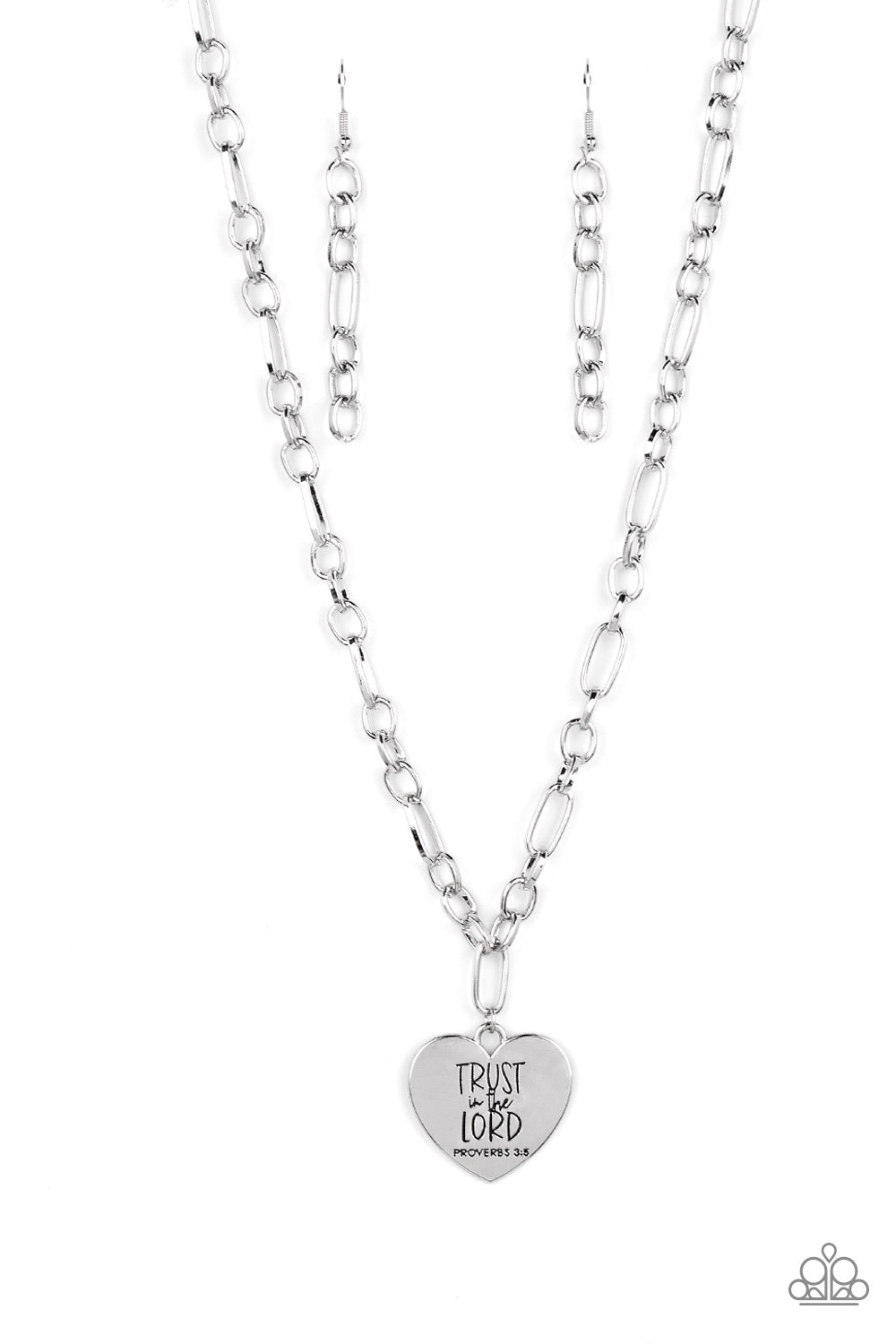 Perennial Proverbs - Silver necklace