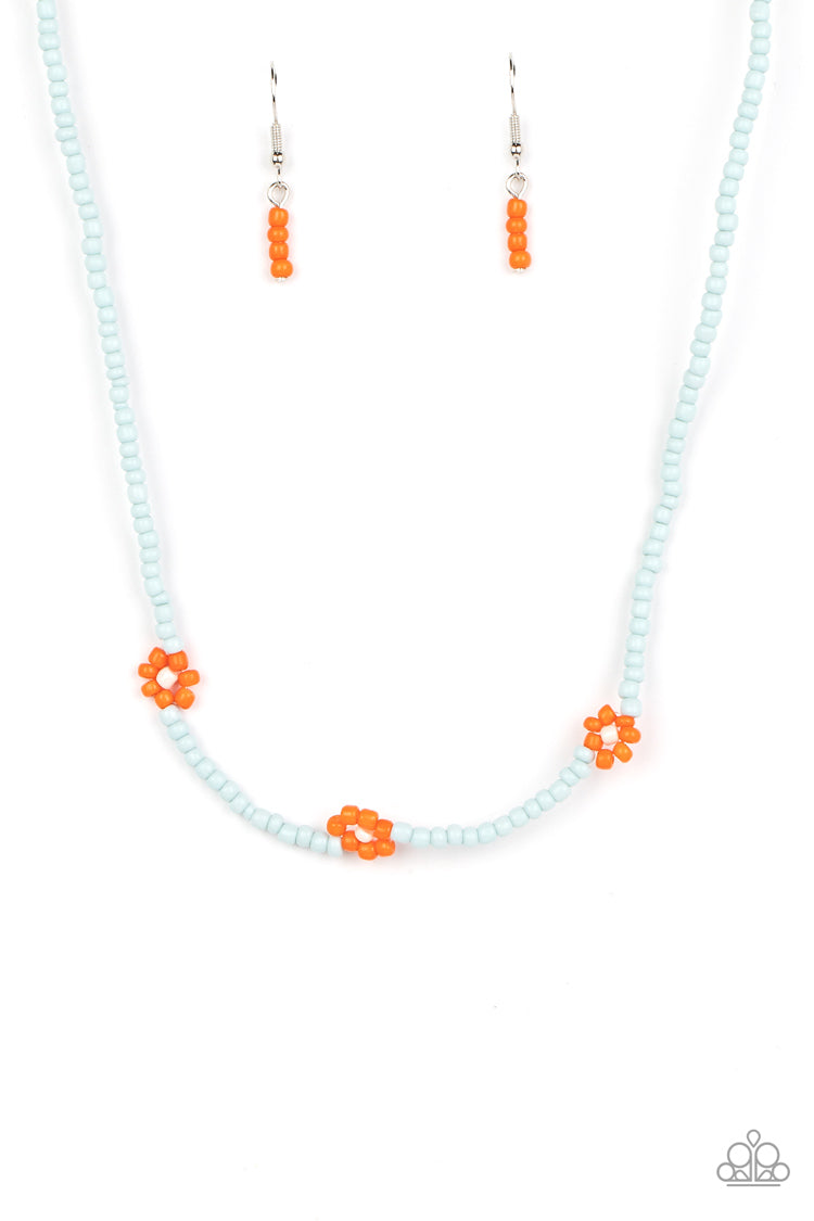 Bewitching Beading - Orange necklace