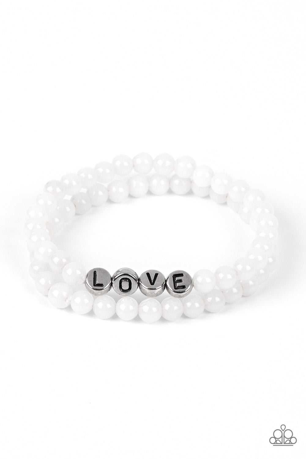 Devoted Dreamer - White bracelet