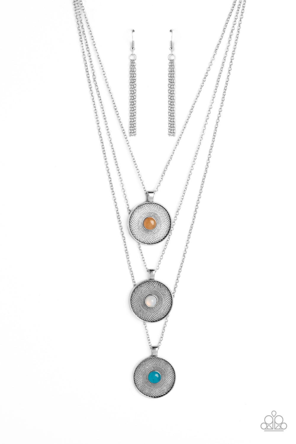 Geographic Grace - Multi necklace