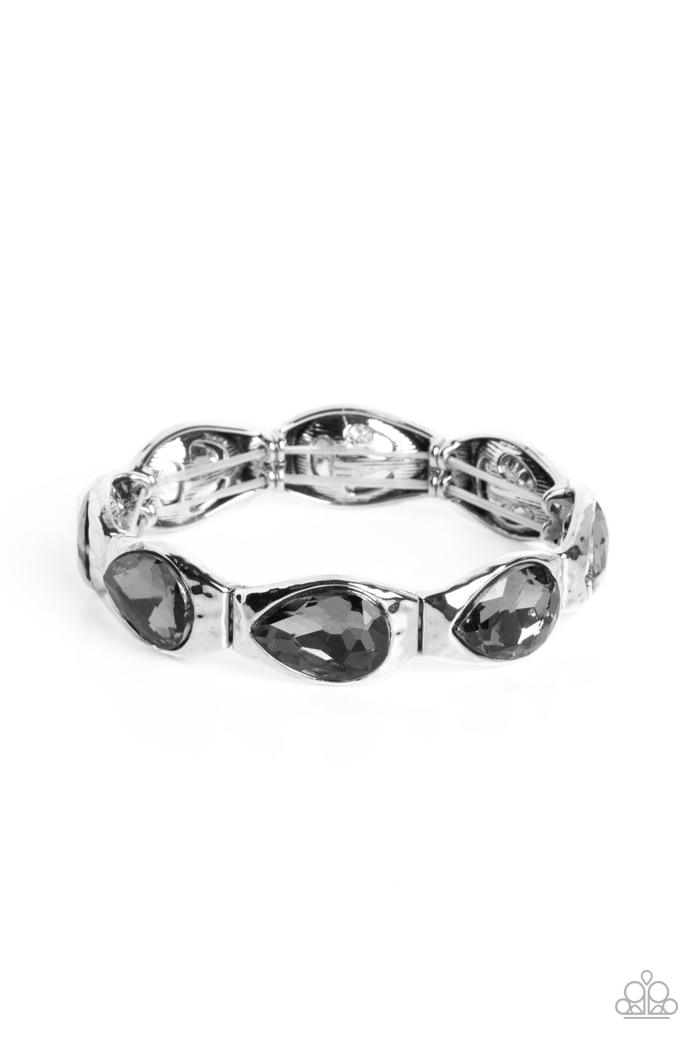 Formal Fanfare - Silver bracelet