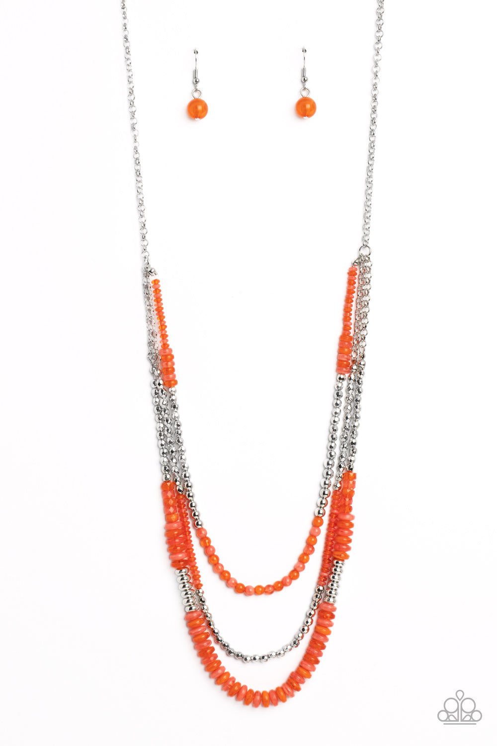 Newly Neverland - Orange necklace