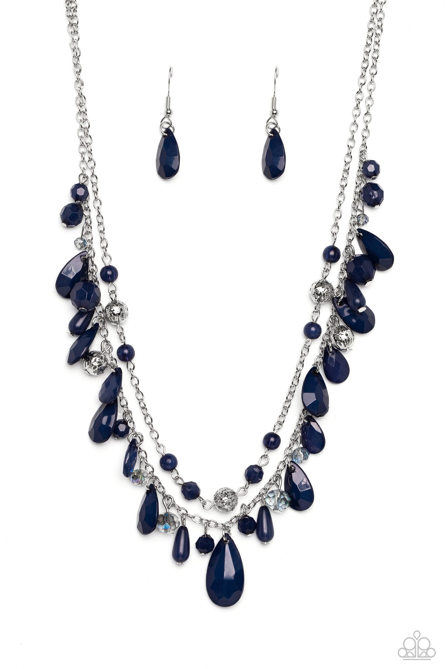 Flirty Flood - Blue necklace