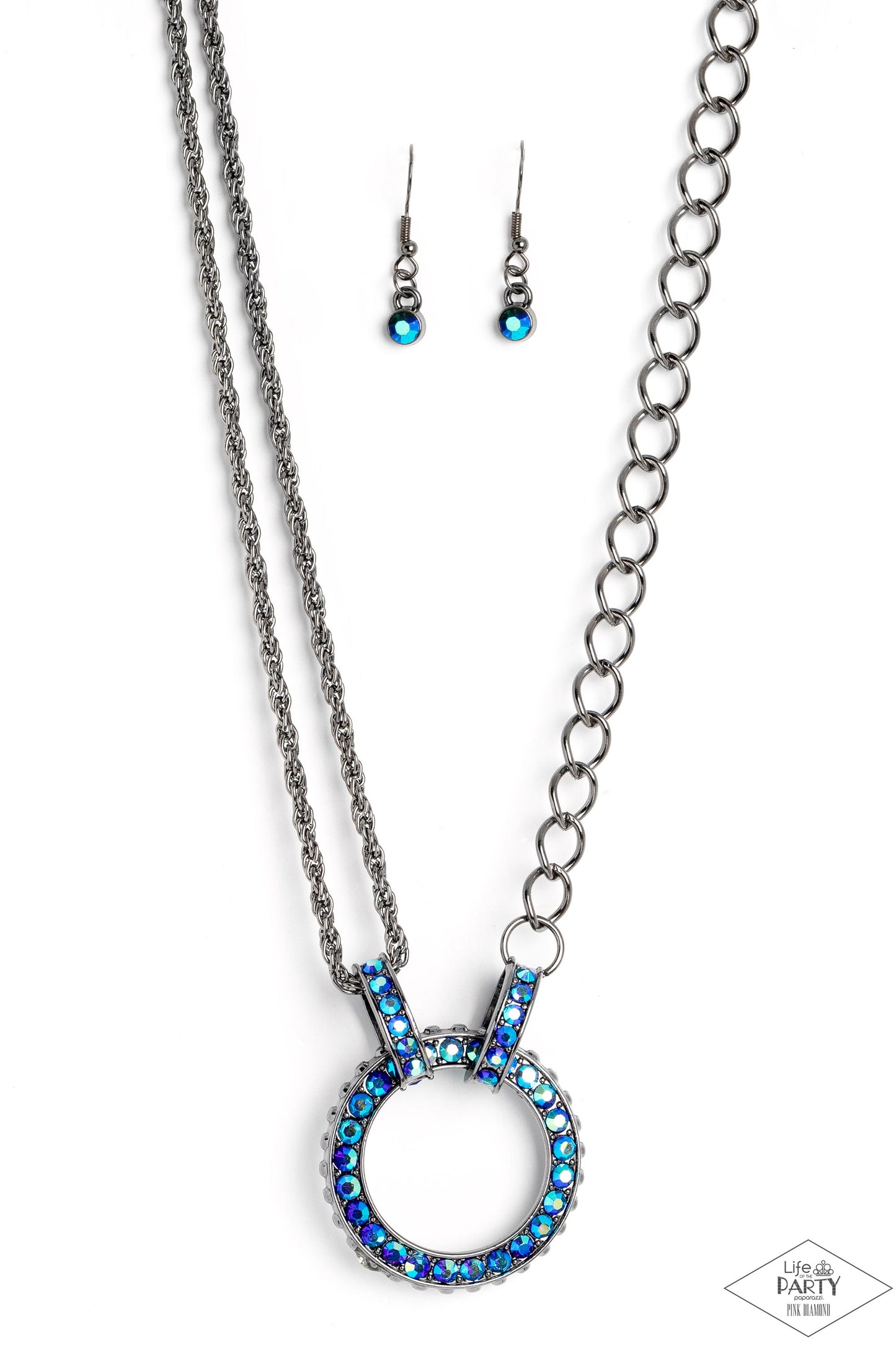 Razzle Dazzle - Blue necklace