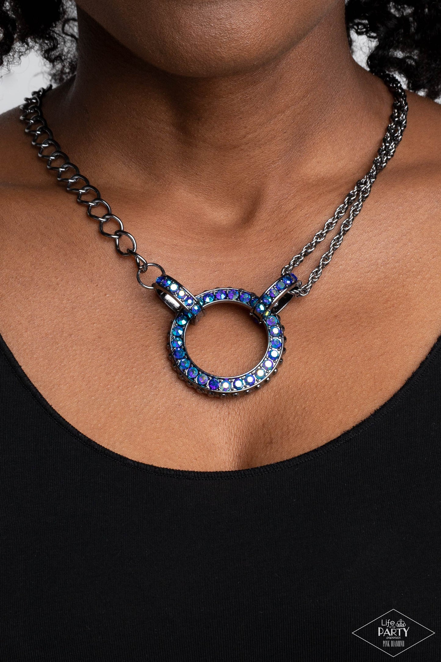 Razzle Dazzle - Blue necklace