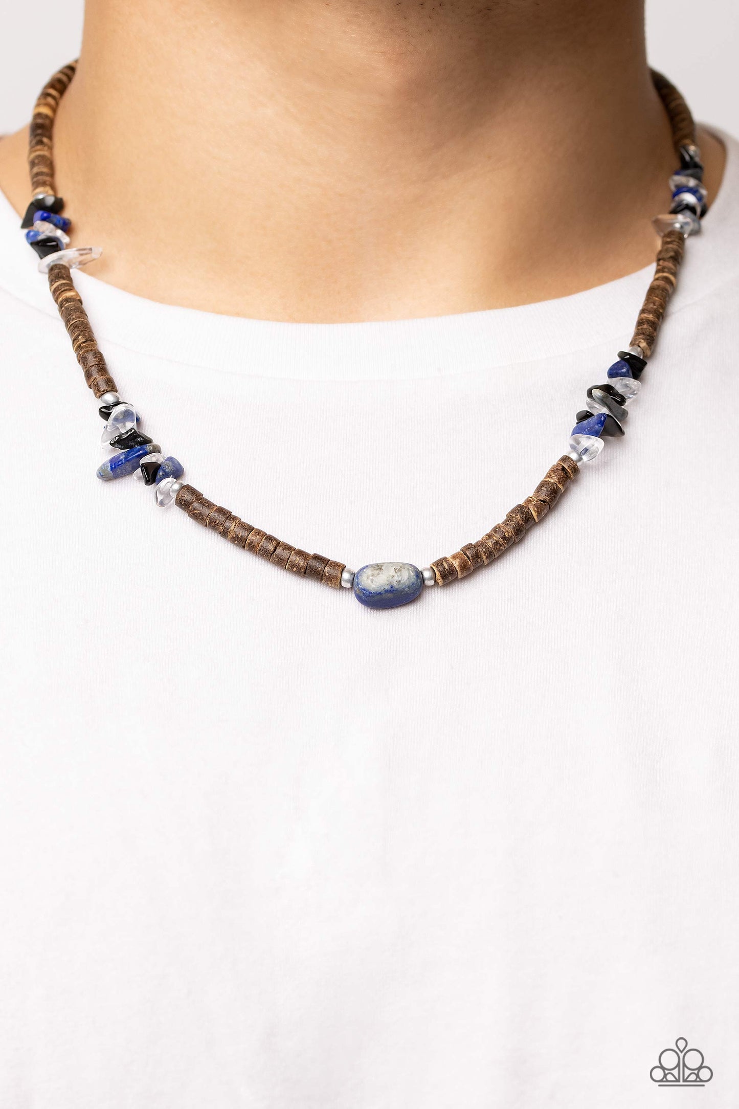 Stony Survivor - Collar azul