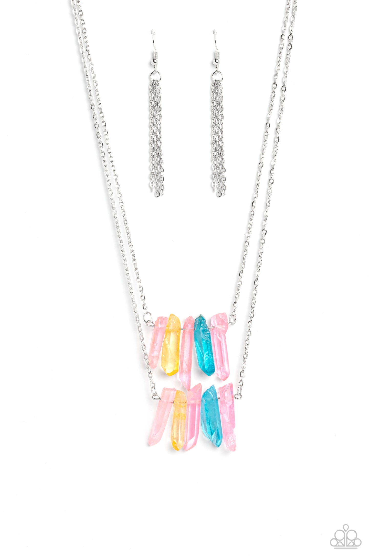 Crystal Catwalk - Multi necklace