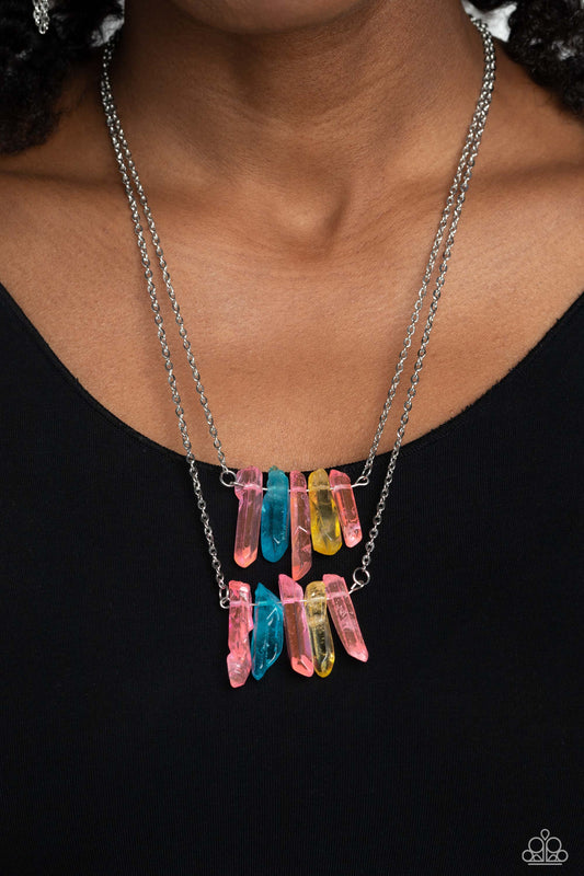 Crystal Catwalk - Multi necklace