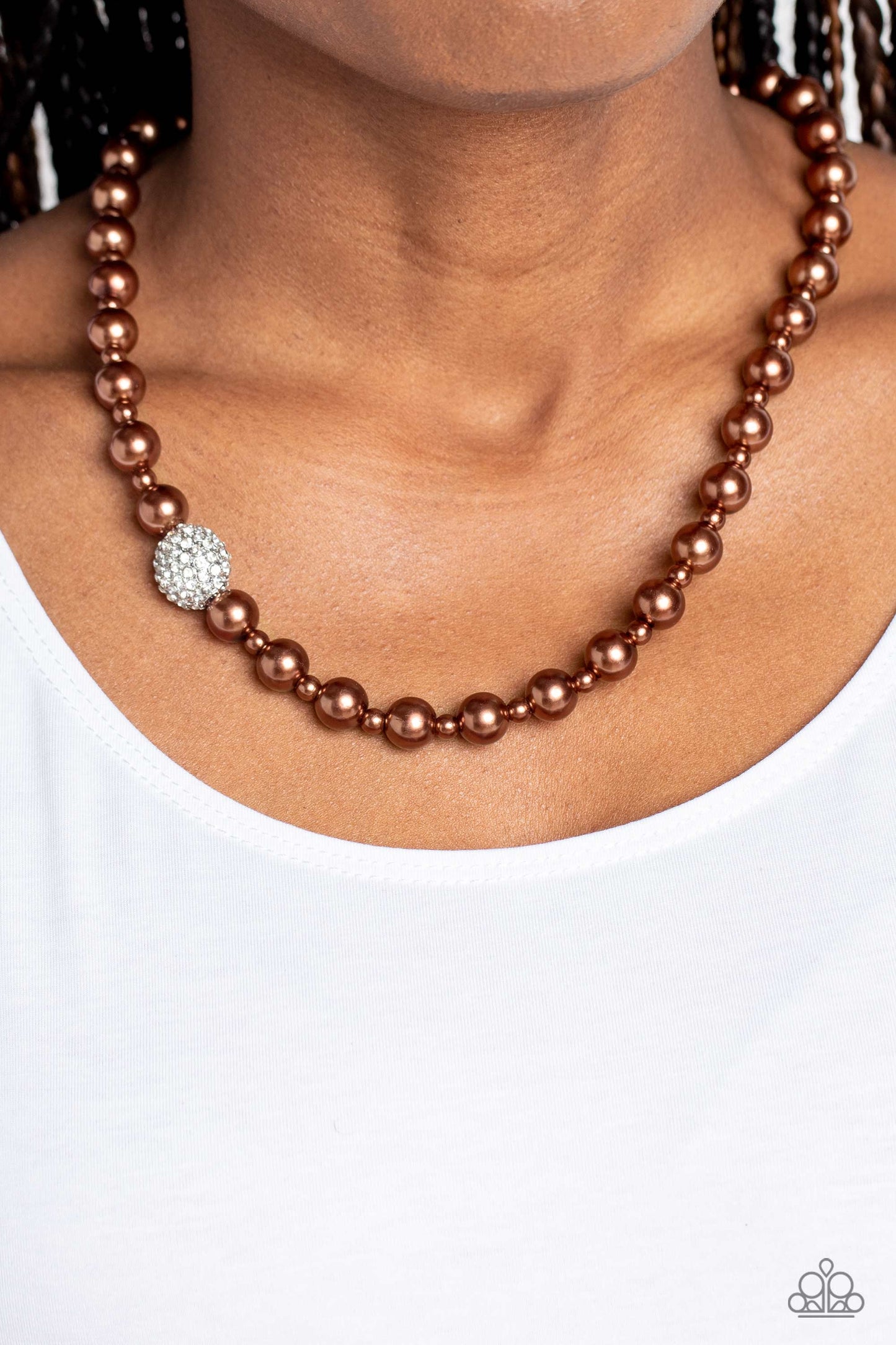 Countess Chic - Brown necklace