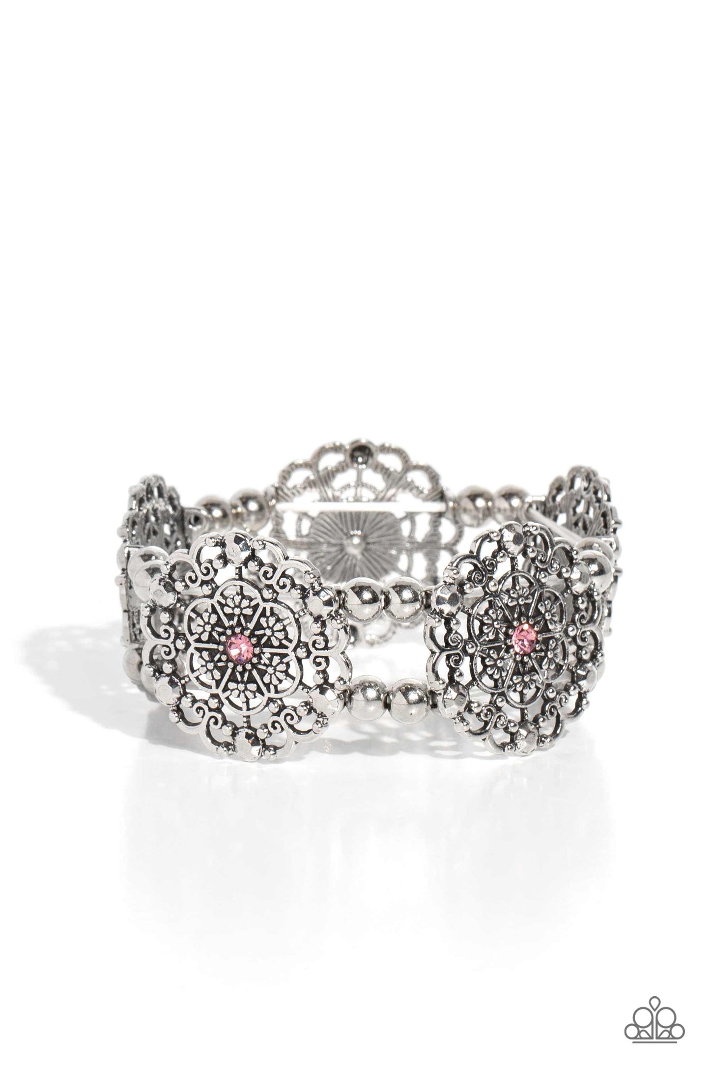 Ornamental Occasion - Pink bracelet