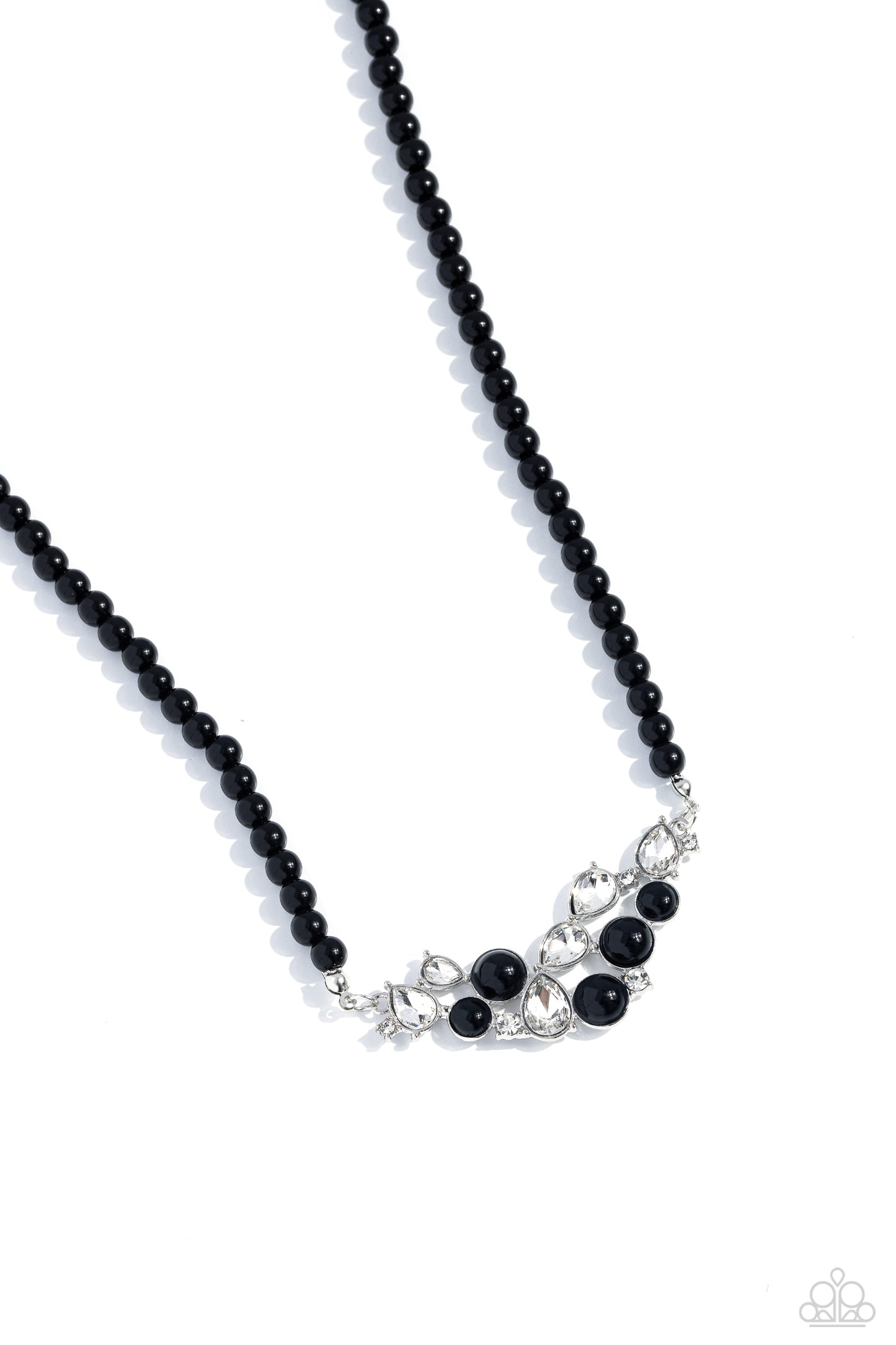 Pampered Pearls - Black necklace