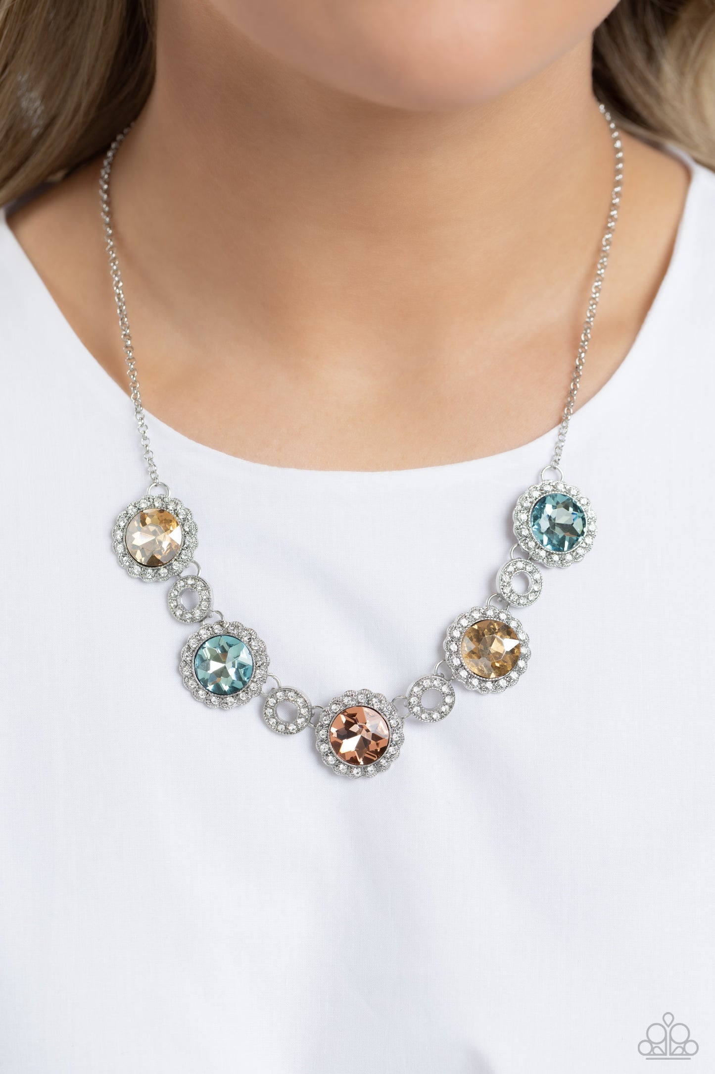 Gorgeous Gems - Multi necklace