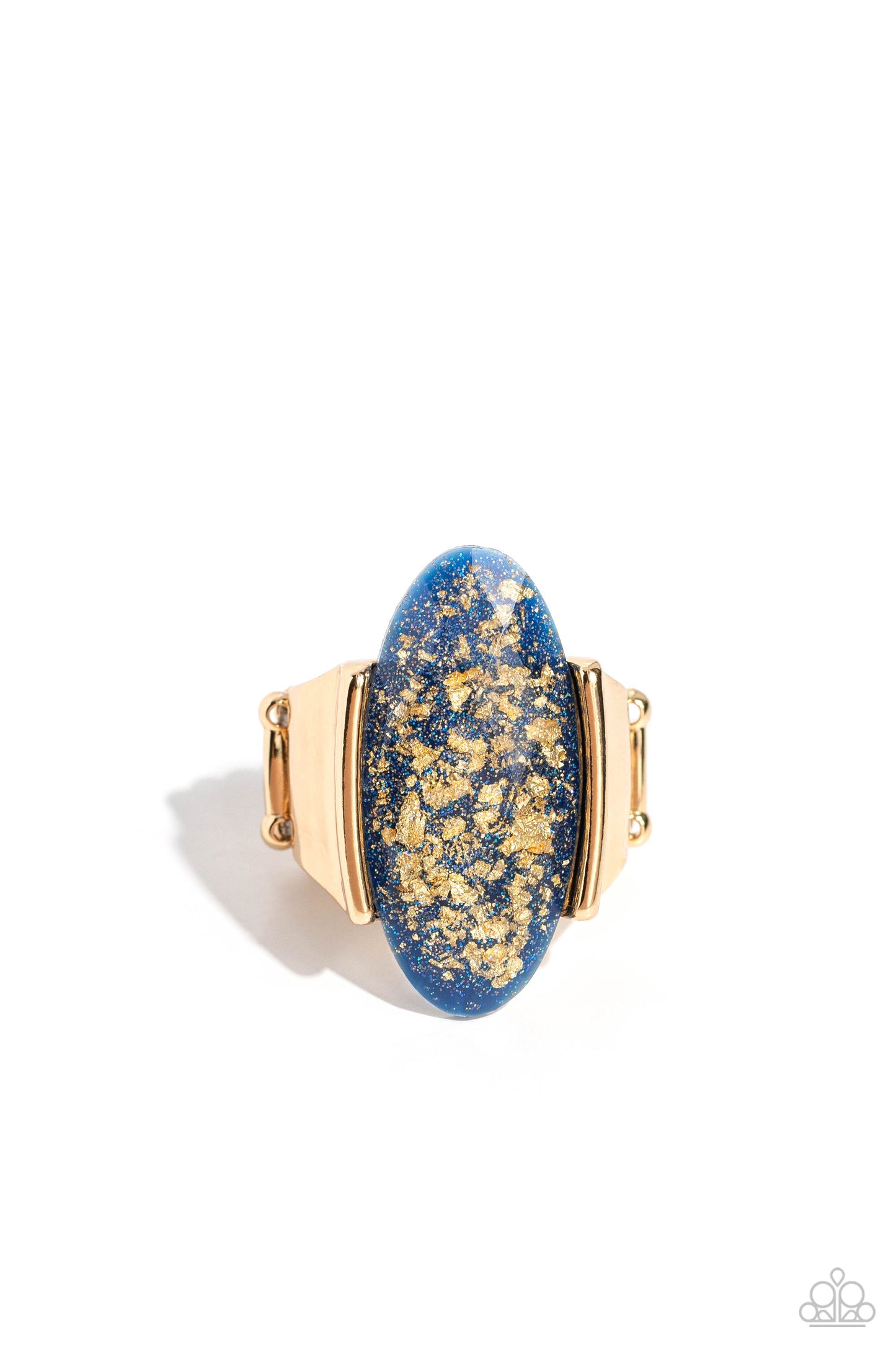 Shimmery Sovereign - Blue ring