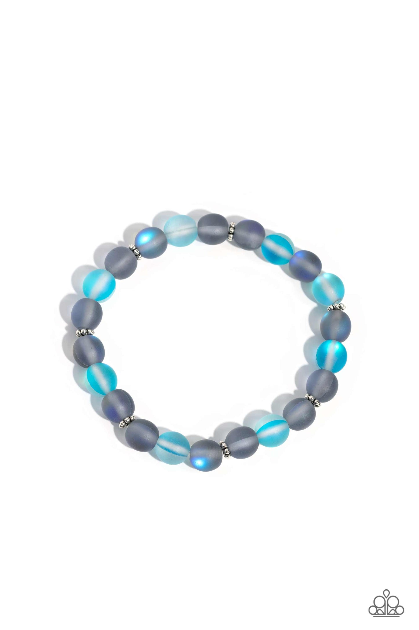 Clear Craze - Silver bracelet