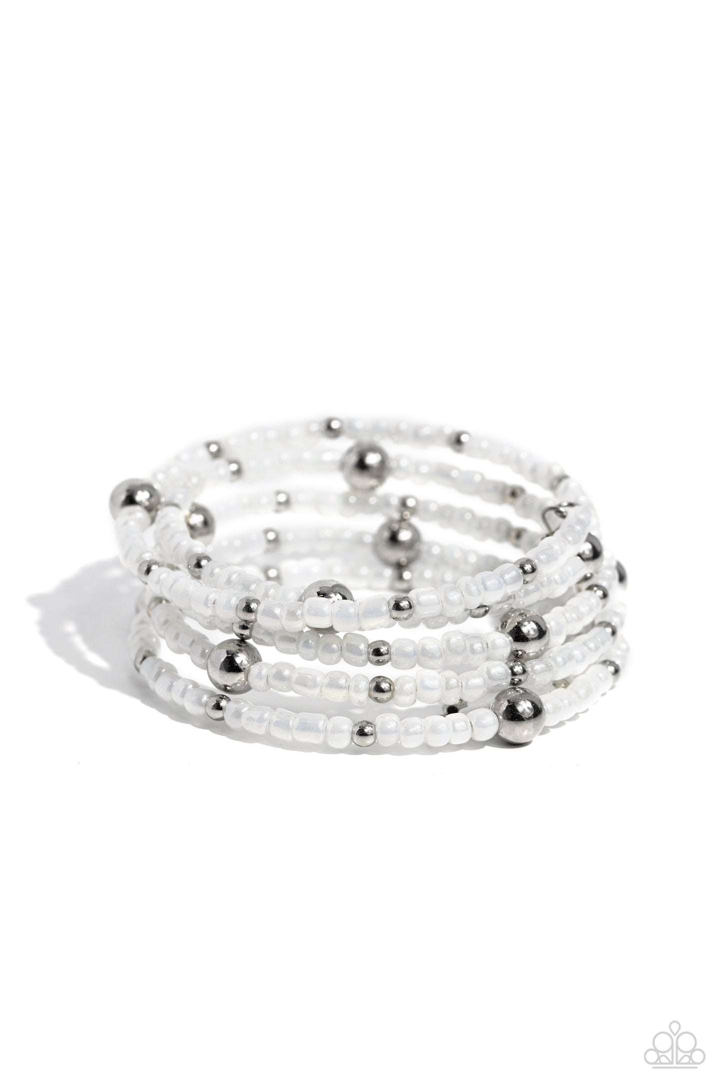 Refined Retrograde - White bracelet