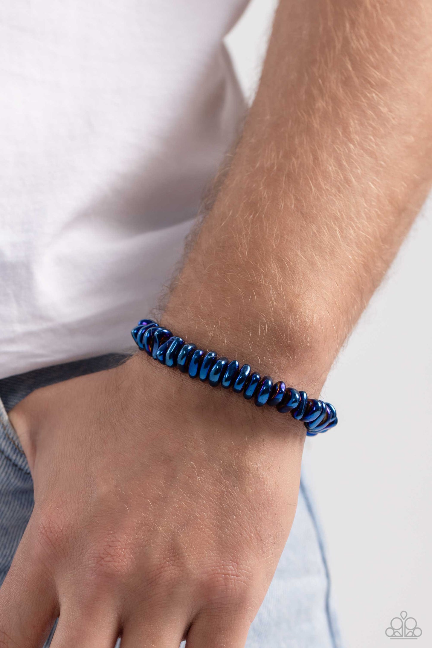 Mecánico Monocromático - Pulsera Azul