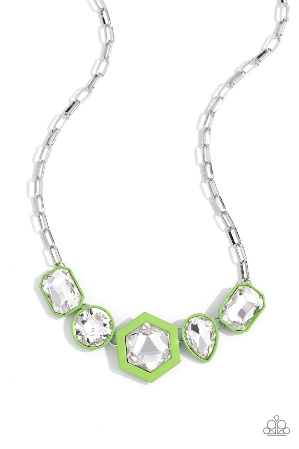 Evolving Elegance - Green necklace