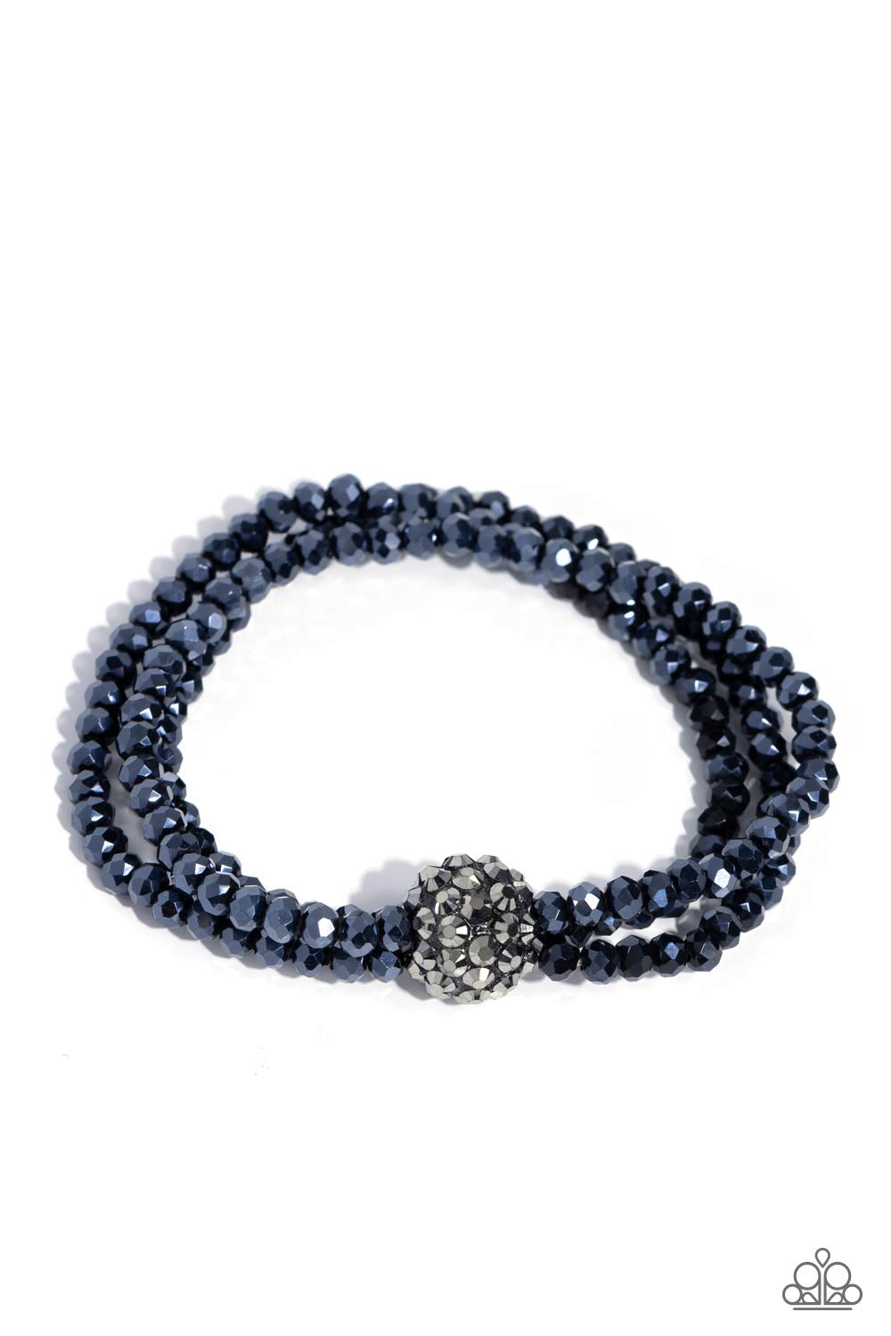 Twisted Theme - Blue bracelet