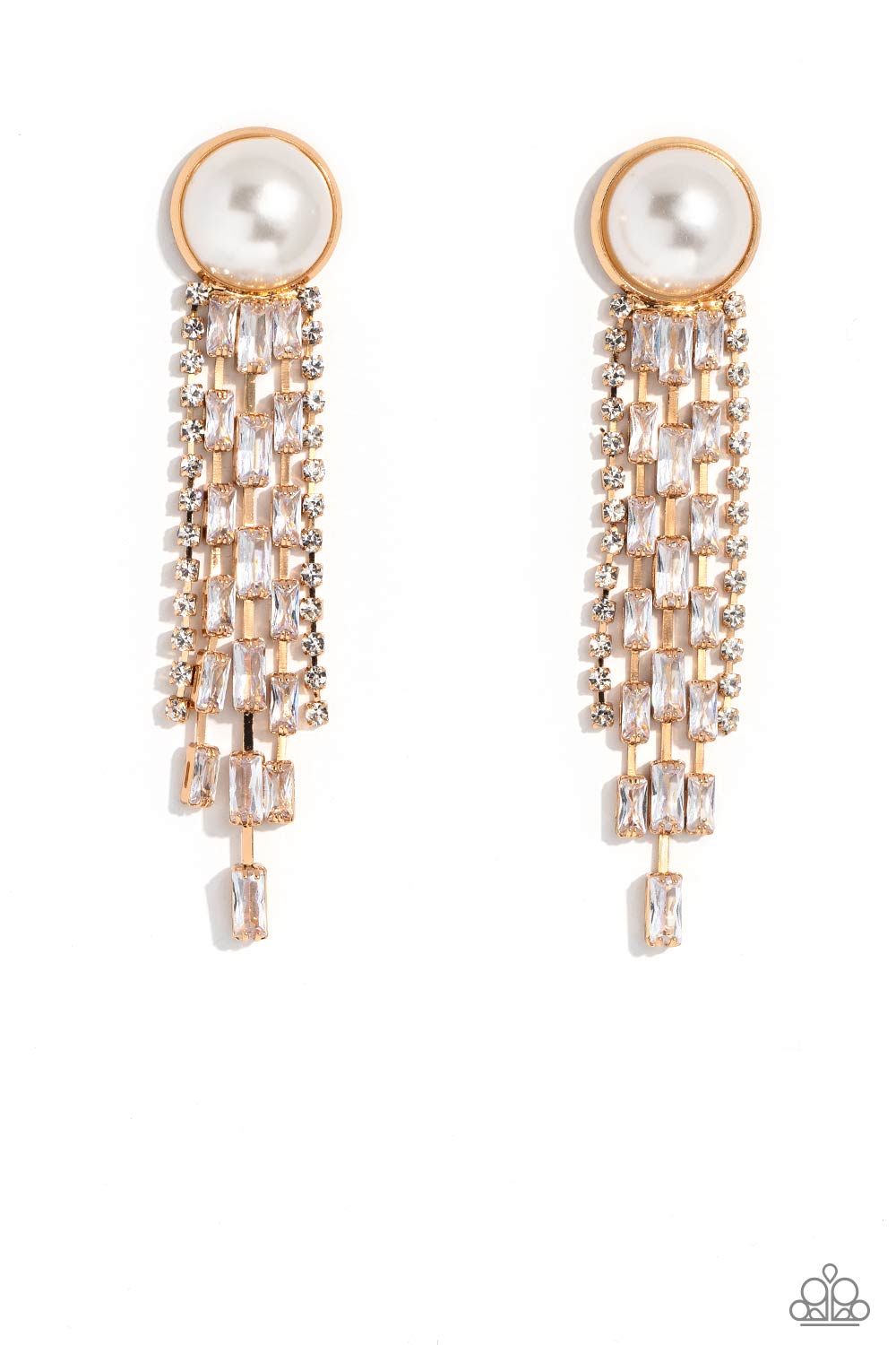 Genuinely Gatsby - Gold earrings